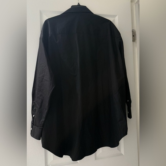 NWOT Frank & Eileen - Mackenzie Button Shirt  Tunic - One Size Black - Picture 6 of 7